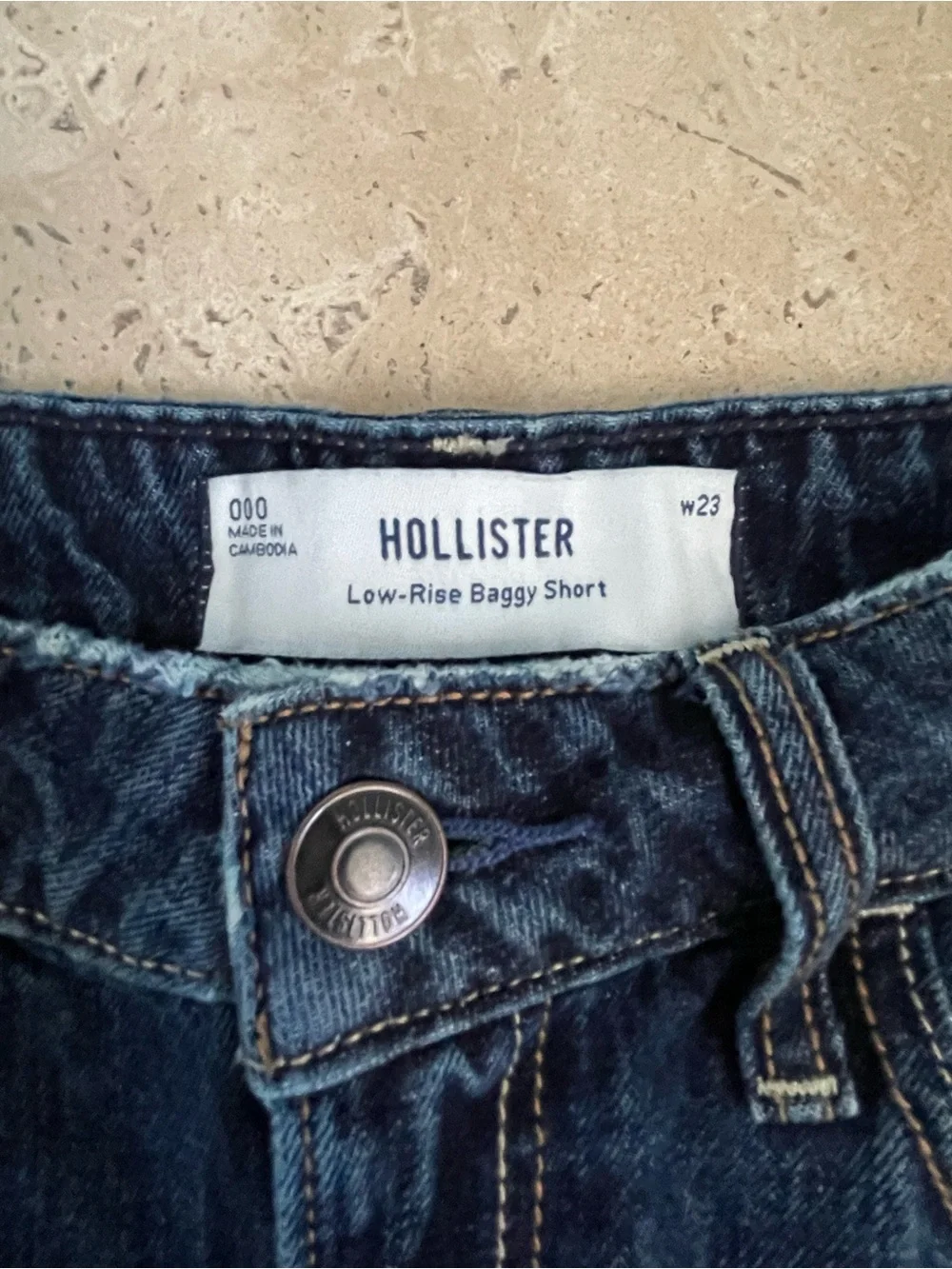 Hollister Dark Indigo Women's Denim Shorts